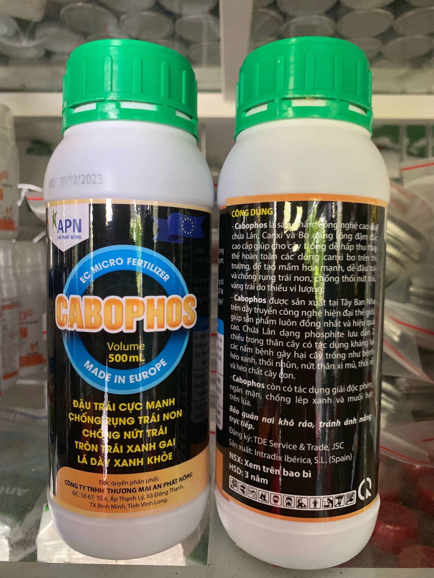 Cabophos của An phát nông chai 500ml