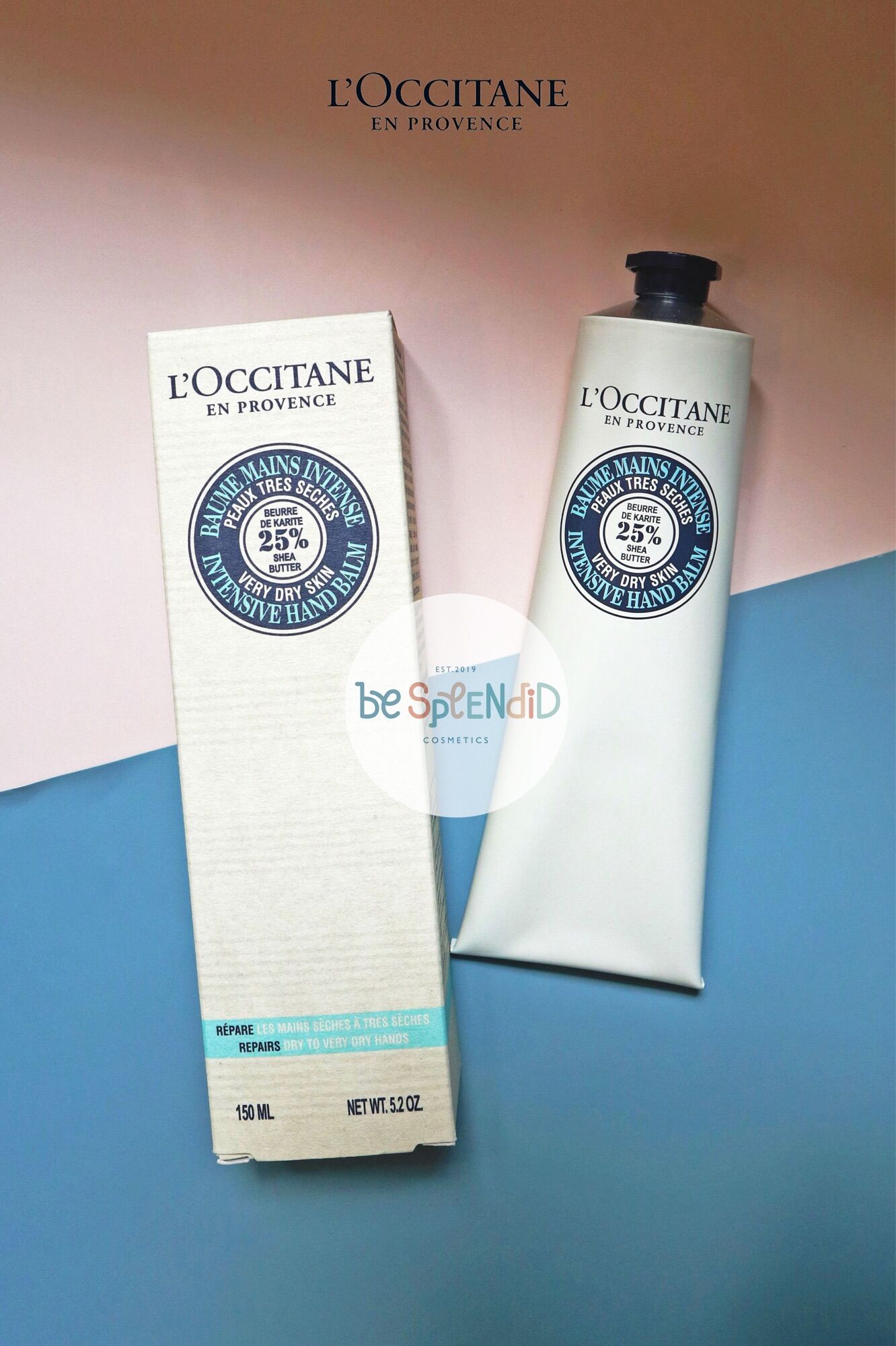 LOCCITANE Kem Dưỡng Da Tay Shea Butter Creme Mains Hand Cream 150ml (Bản Very Dry Skin)
