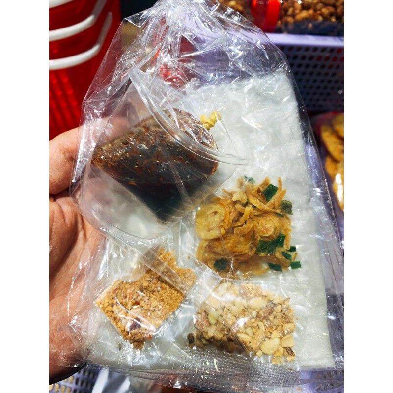 Bánh tráng chấm sốt me siêu ngon