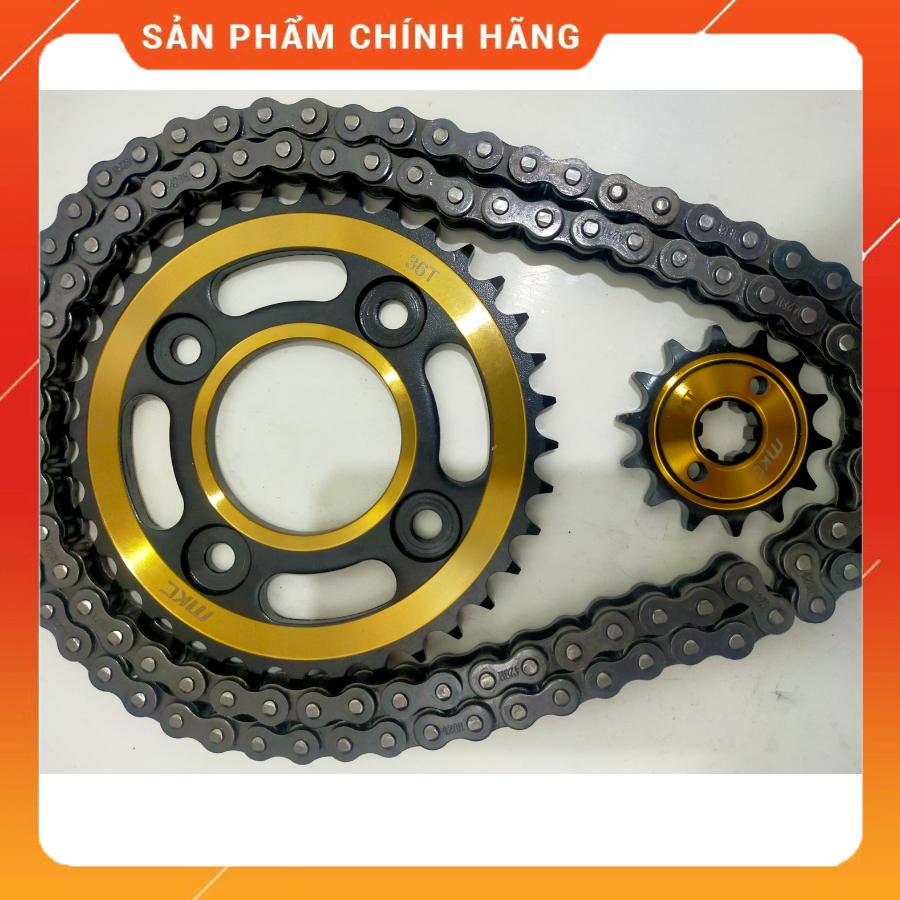 Nhông sên dĩa wave rs, wave rsx, wave alpha, wave s100..thái lan