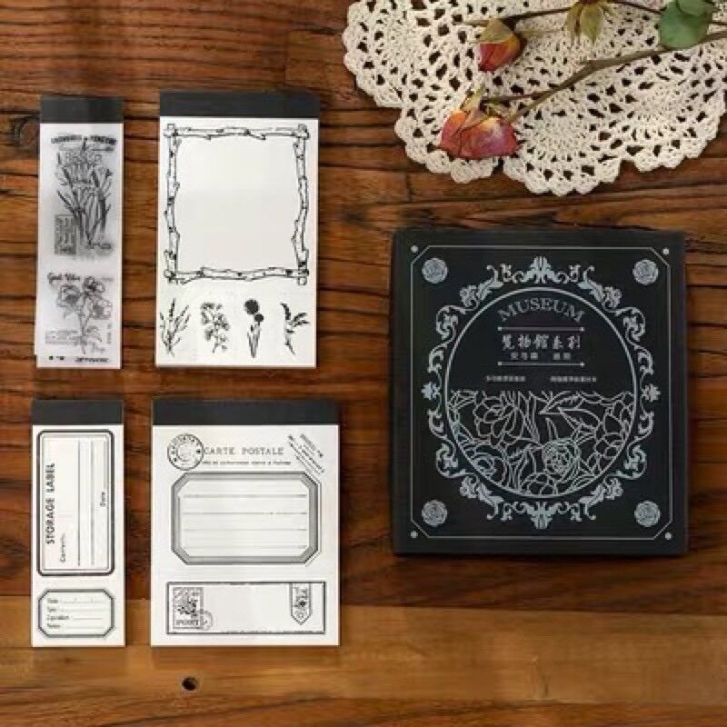 Set Tag/Labels/Giấy Can Theo Kiểu Cổ Điển