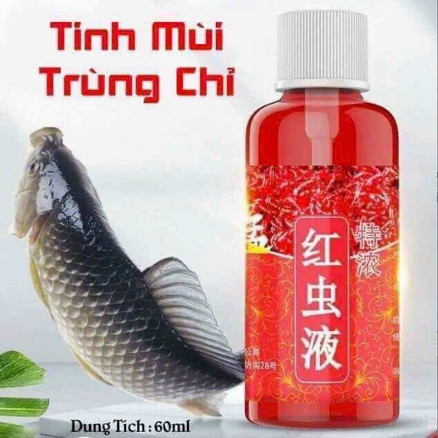 Tinh mùi câu cá , hương liệu dụ cá trùng chỉ siêu nhậy
