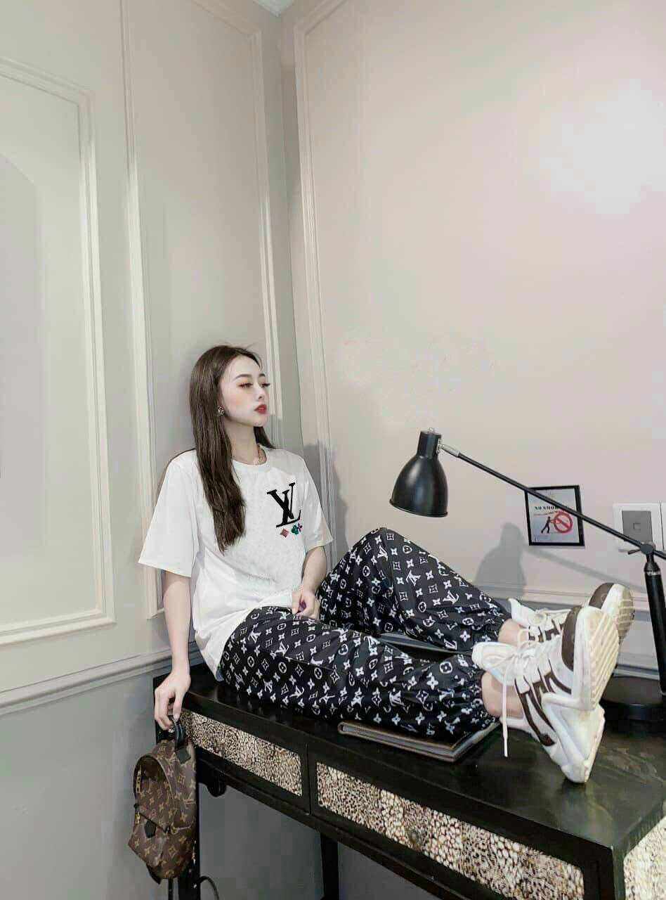 SÉT BỘ DÀI COTTON PHỐI 3D CAO CẤP