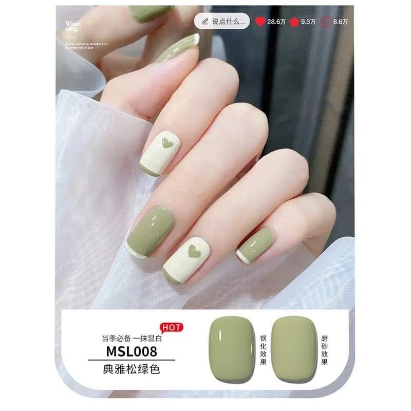 Sơn gel tone màu MATCHA MSL (MUA 10 tặng 1)