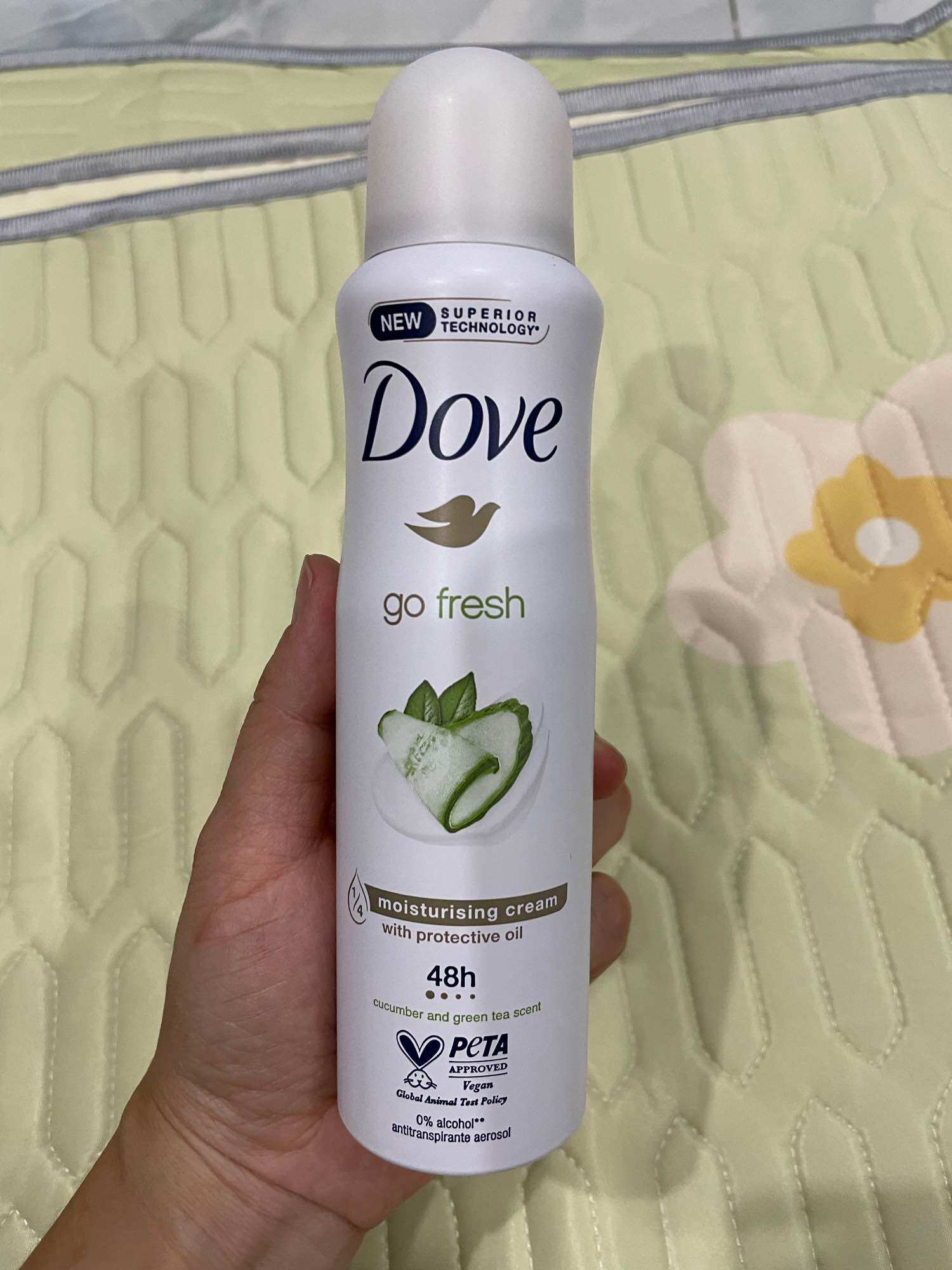 Xịt khử mùi Dove go fresh nữ 150ml
