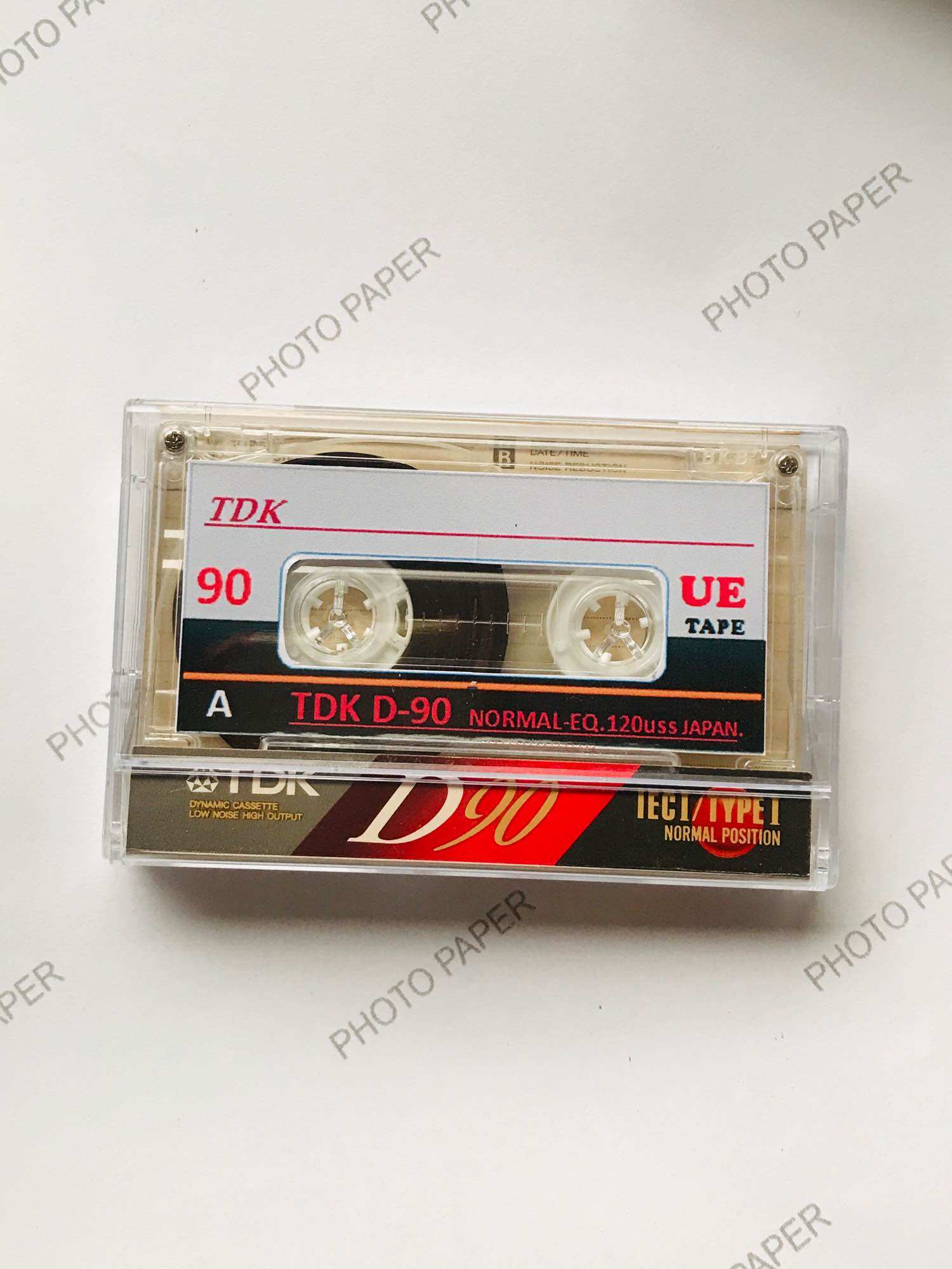 Băng cassette TDK-90 mới 100%,bắng trắng chưa thu,băng chưa có nhạc