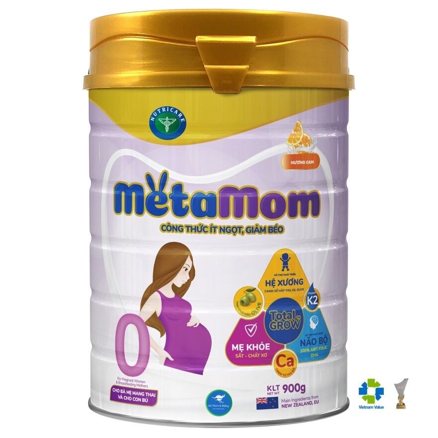Sữa bột Nutricare Metamom Dành cho mẹ bầu và sau sinh