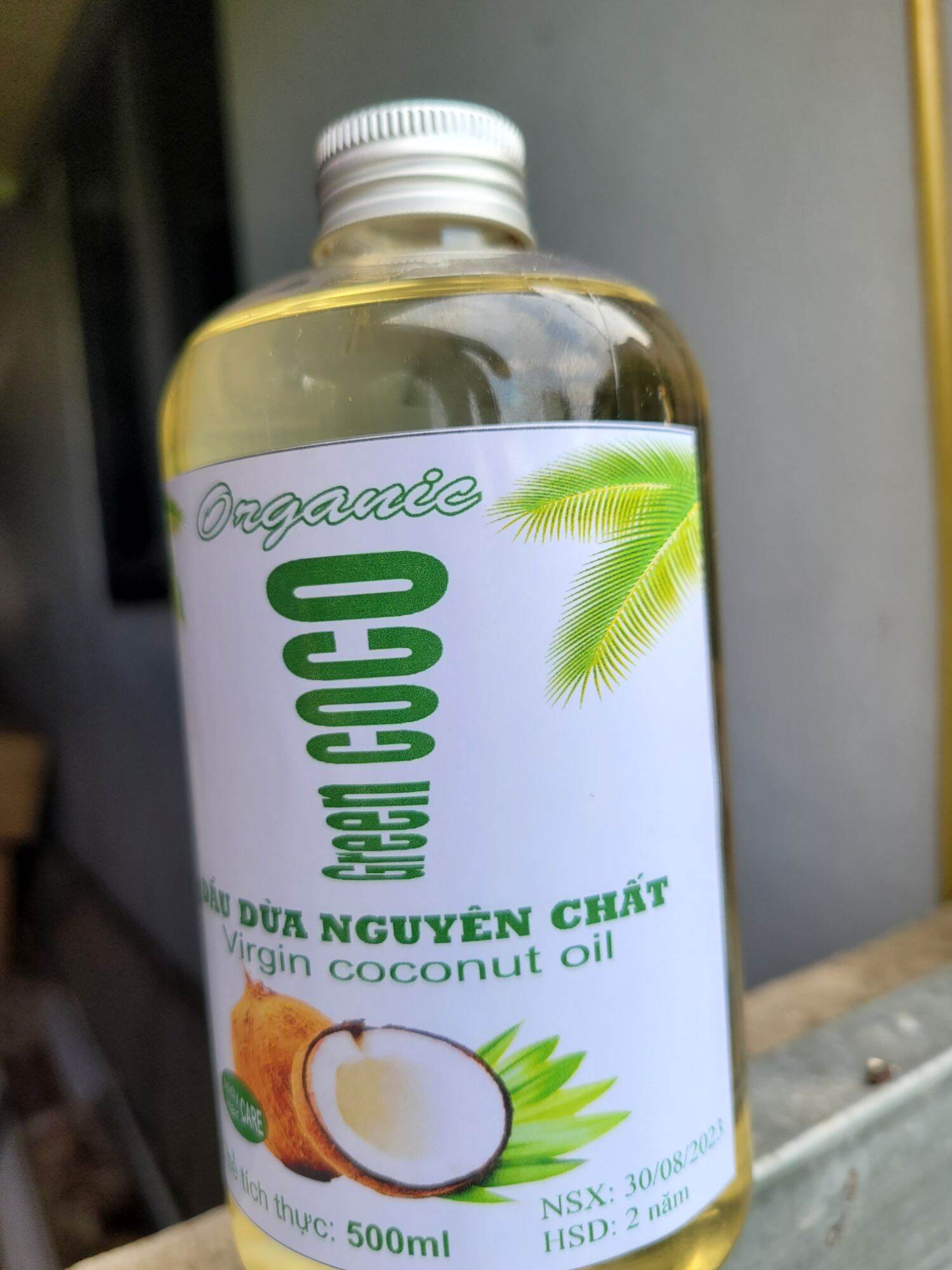 Dầu dừa nguyên chất grencoco 500ml
