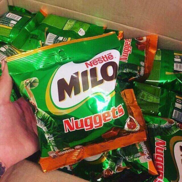 (COMBO 10 GÓI)_10 GÓI  MILO NUGGETS MALAYSIA 25GR