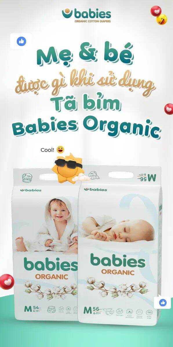 Bỉm Babies Organic