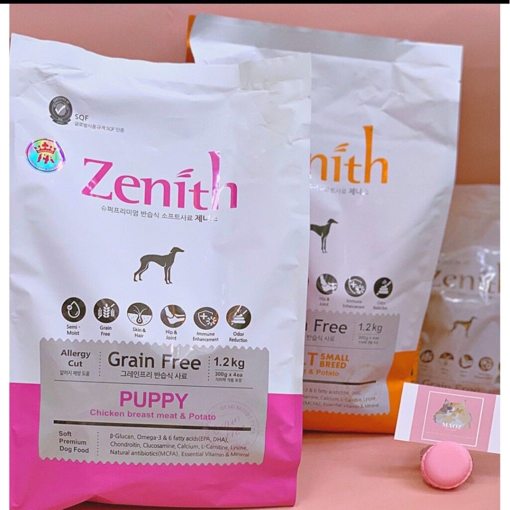 Thức ăn cho chó hạt mềm Zenith túi 1,2 kg