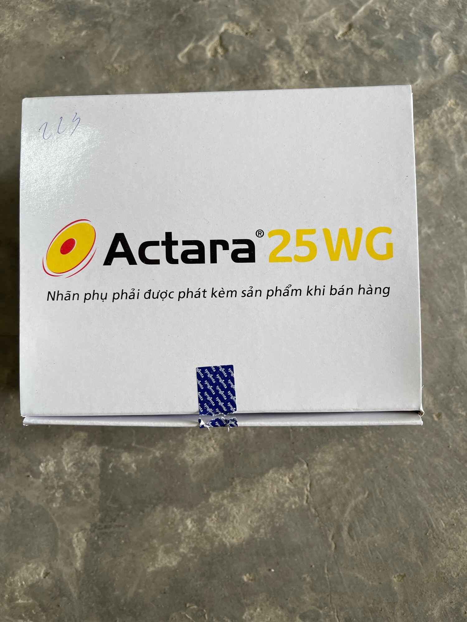 Hộp 100 gói Actara 25WG 1gam - Trừ bọ trĩ, rầy nâu, rệp sáp...