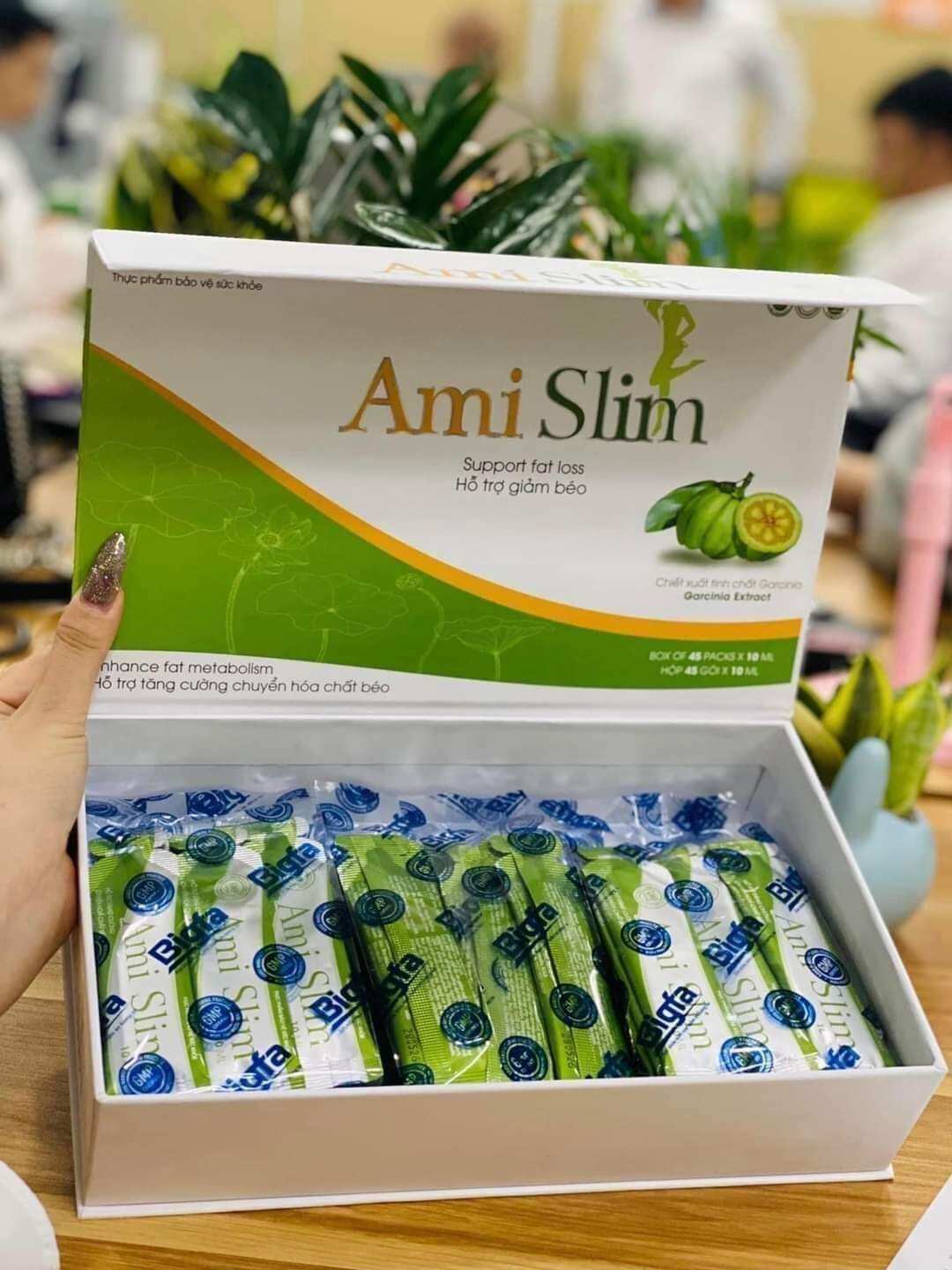 Thạch Giảm Cân Ami Slim Chính Hãng