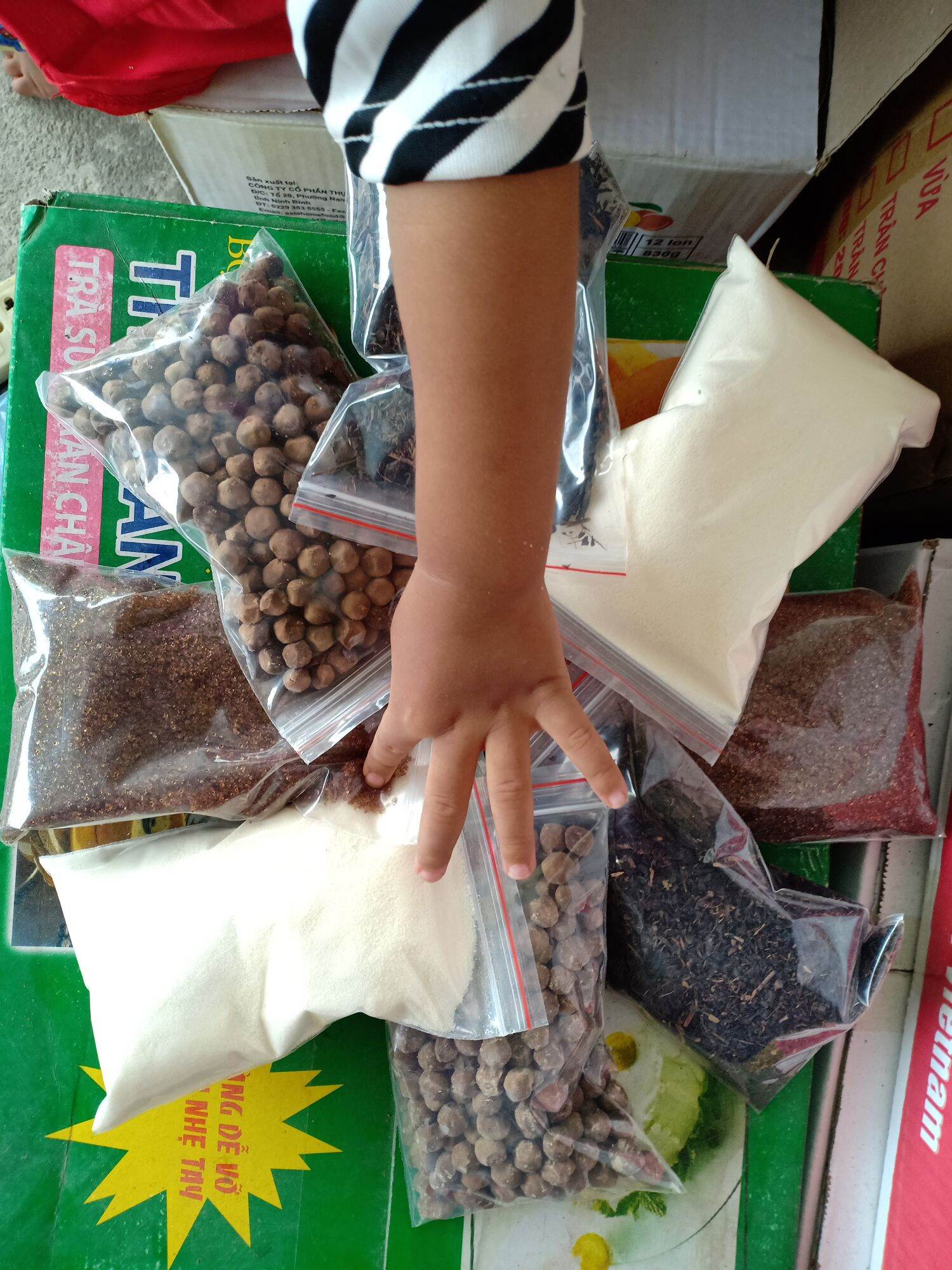 Sét Trà Sữa Truyền Thống,Trà sữa các vị