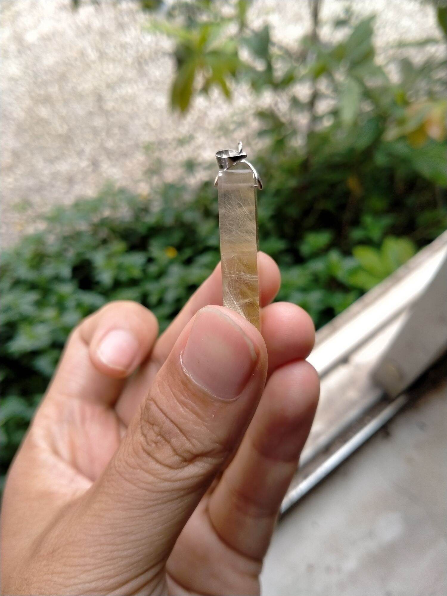 Siêu phẩm mặt vô sự bài thạch anh tóc vàng