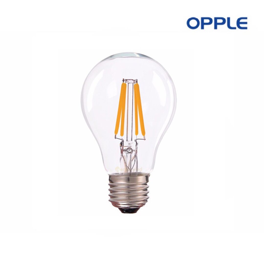 Led e a60 e27 4w fila. bóng led edison e27 4w opple. led ecomax filament. sản phẩm chính hãng opple.