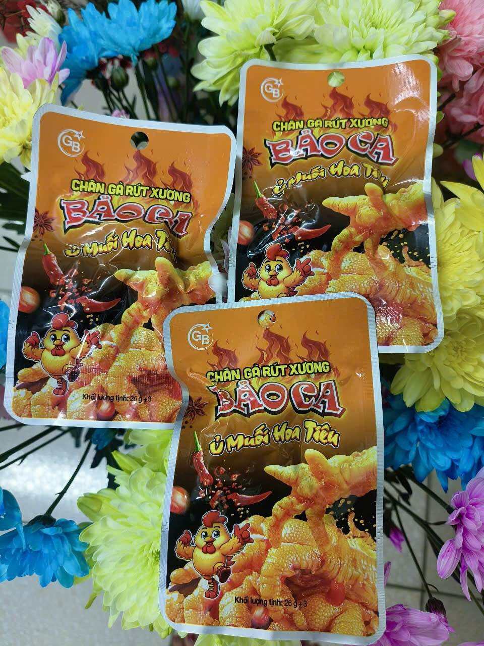 Chân gà rút xương Bảo Ca 30gr siêu ngon