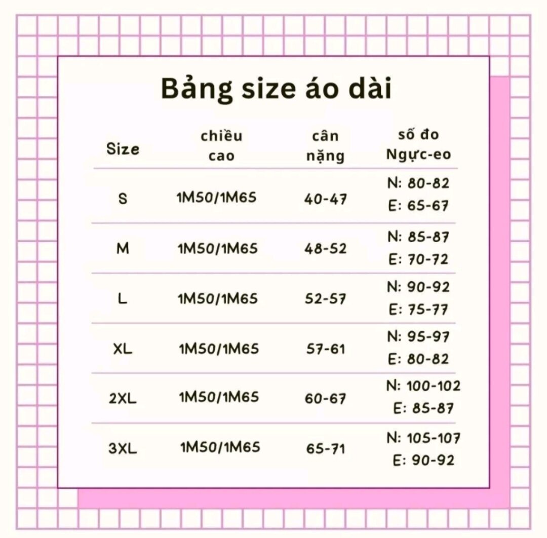 Áo Dài lụa mỹ