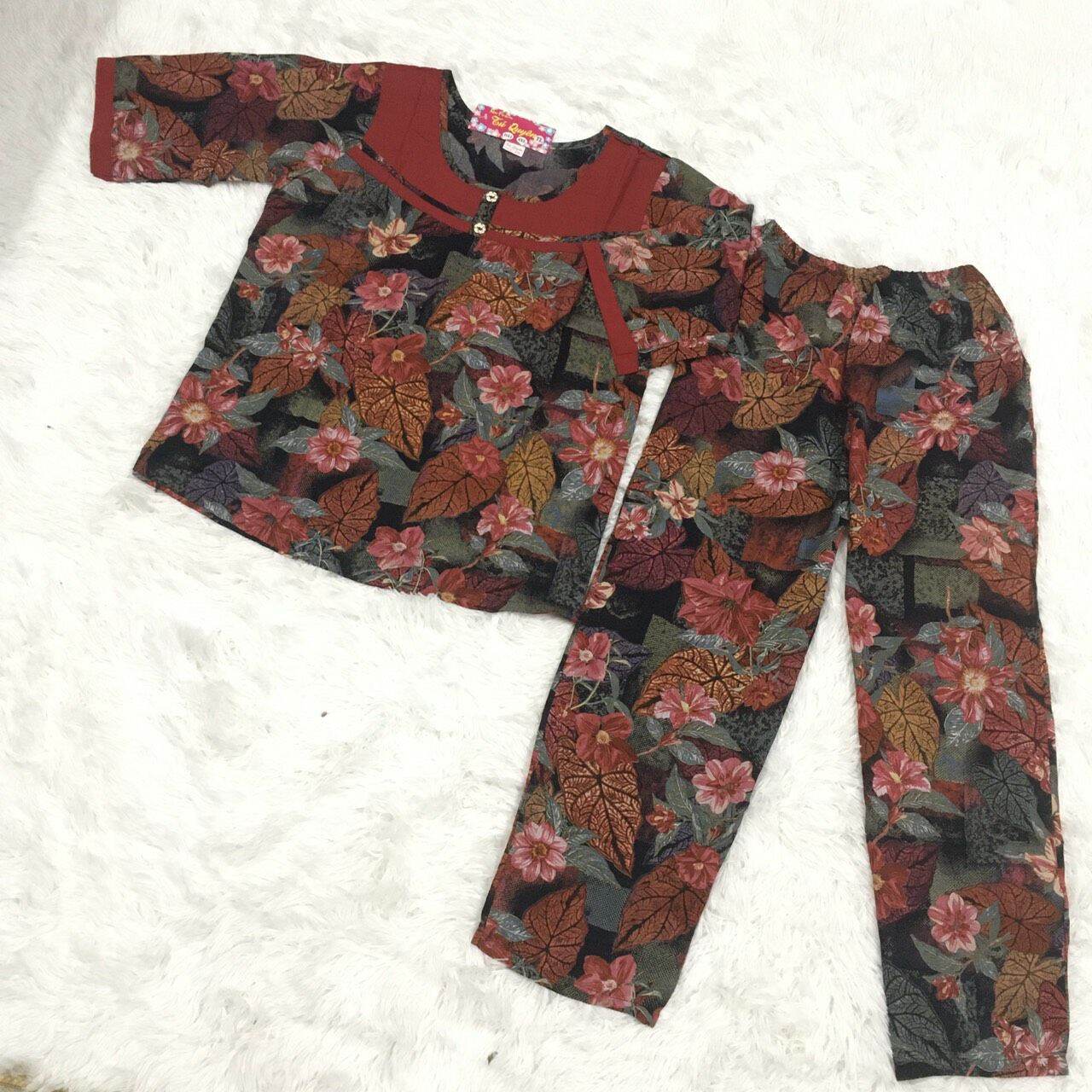 Bộ tôn quần dài tay lỡ
