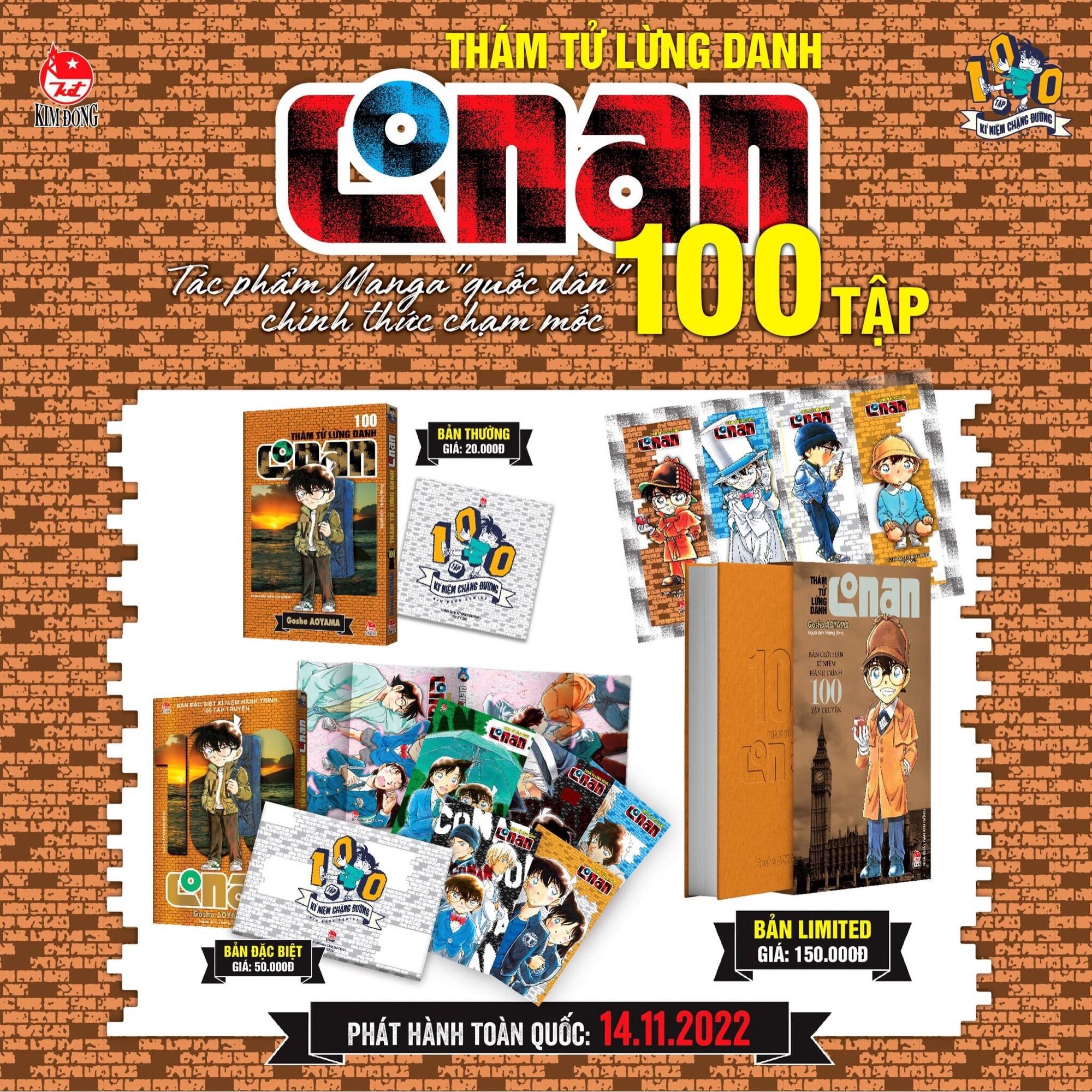 Combo Thám tử lừng danh Conan tập 100