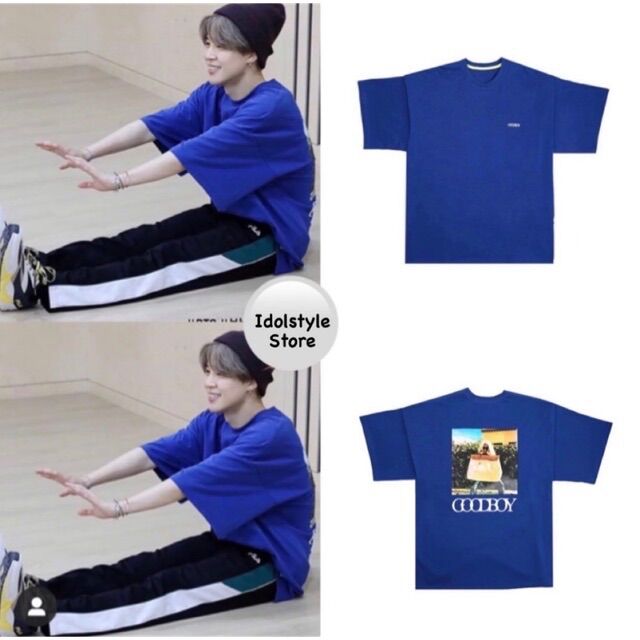 Áo xanh như Jimin bts