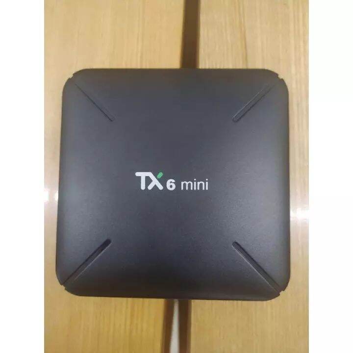2 cái android box tivi tanix tx6 mini allwiner h6 ram 2/16gb android 9