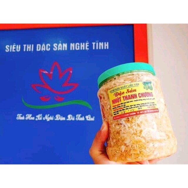 Nhút mít thanh chương lọ 1,5kg . đặc sản nghệ an
