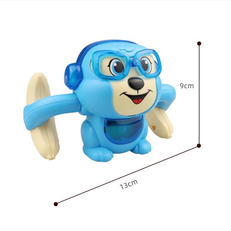 Khỉ nhào lộn phát nhạc xoay 360