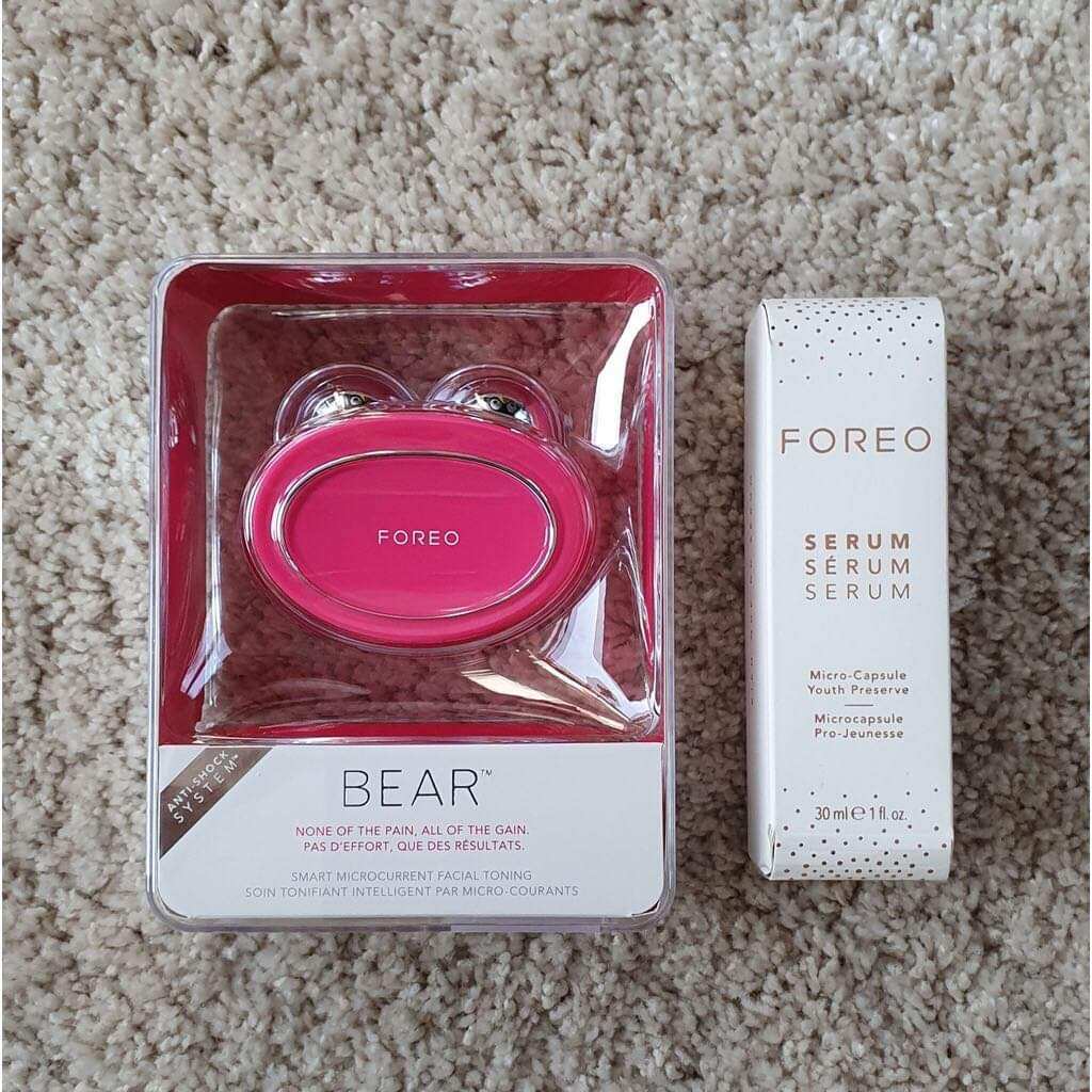 Máy #massage nâng cơ mặt #foreo bear &