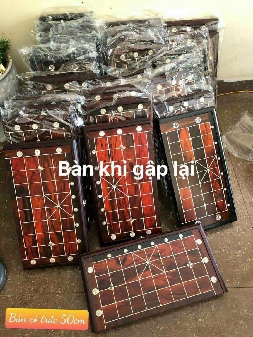 bàn cờ tướng bằng gỗ trắc a1