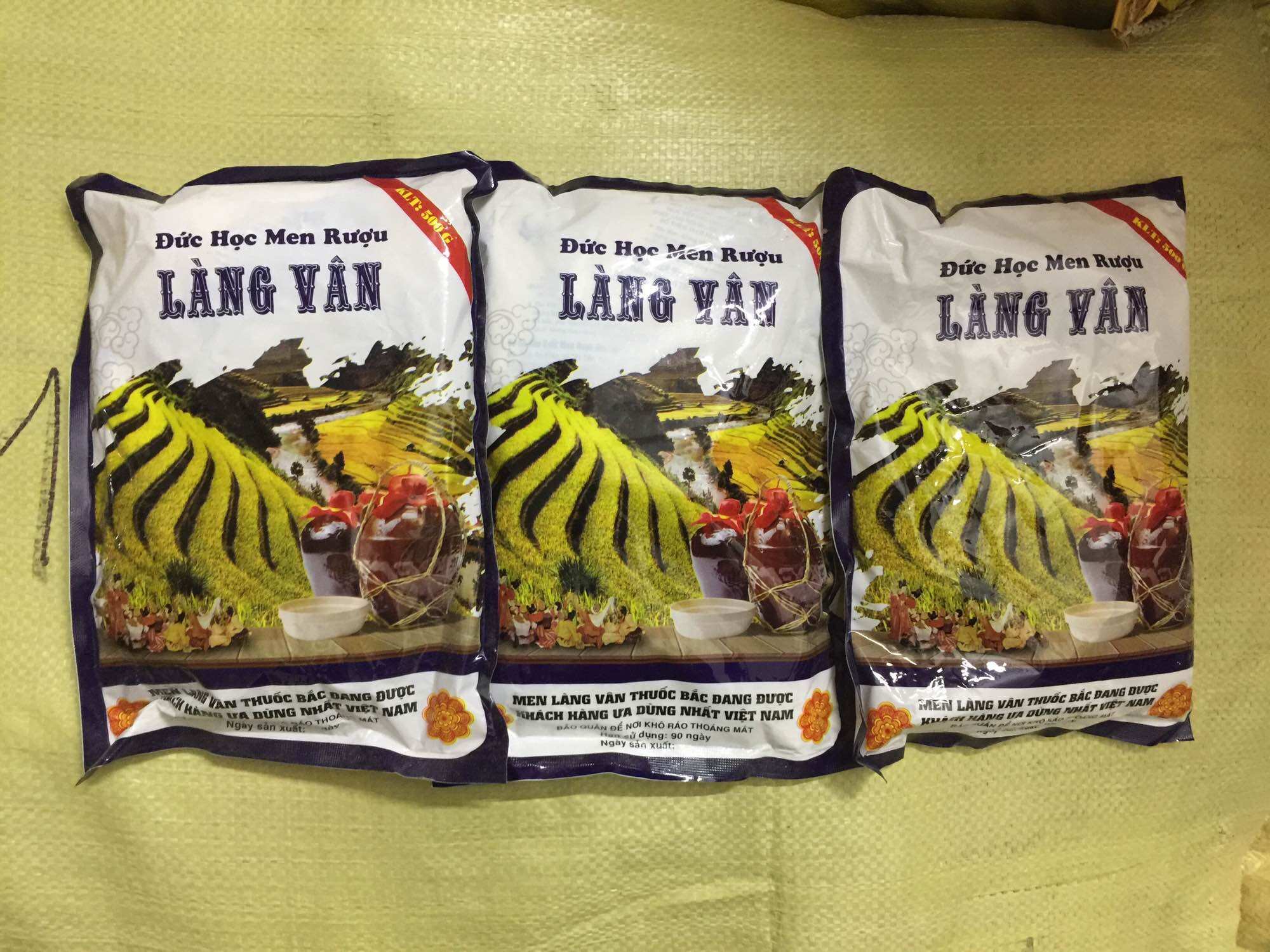 Men Nấu R.ượu Làng Vân gói 500g