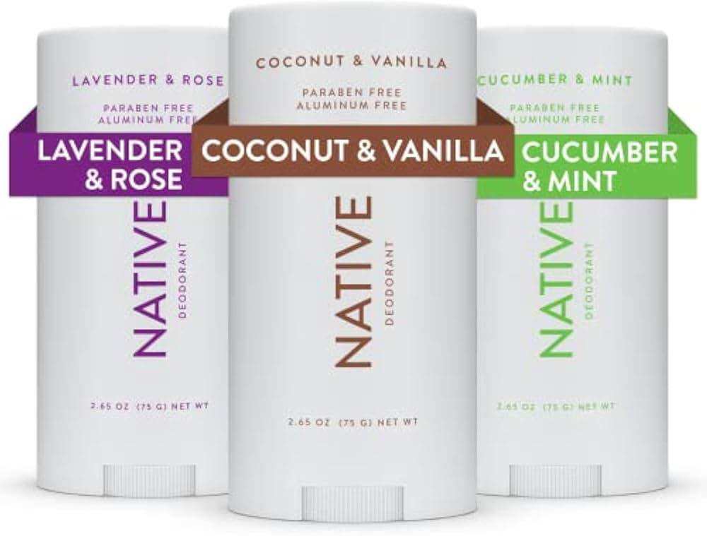 [ Best Seller] Lăn khử mùi Native hữu cơ tự nhiên không chứa nhôm,75g_ dành cho phụ nữ và đàn ông.