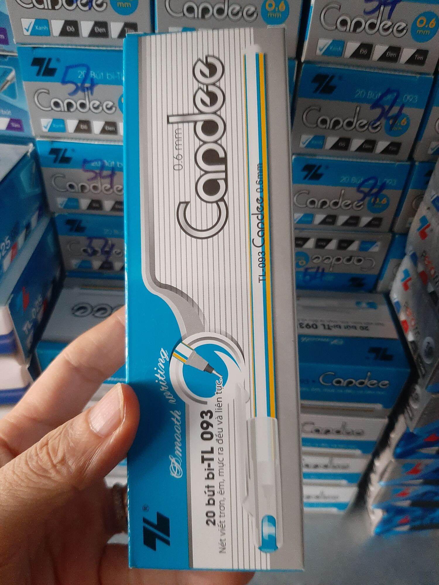 Hộp 20 bút bi thiên long tl-093