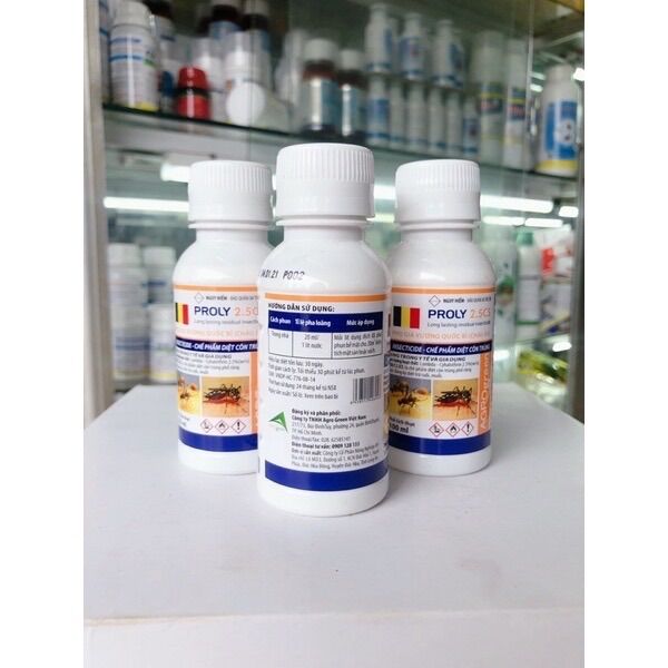 Diệt Ruồi, muỗi Proly 2.5CS chai 100ml