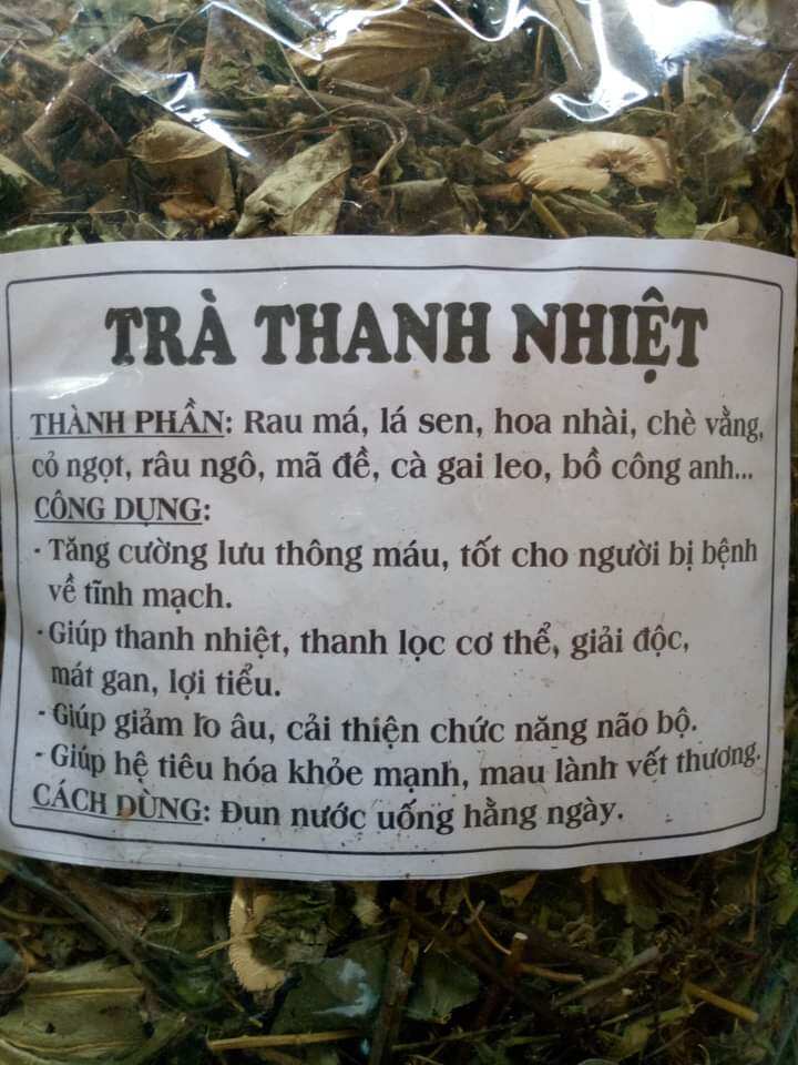 1kg Trà thanh nhiệt giải độc.mát gan