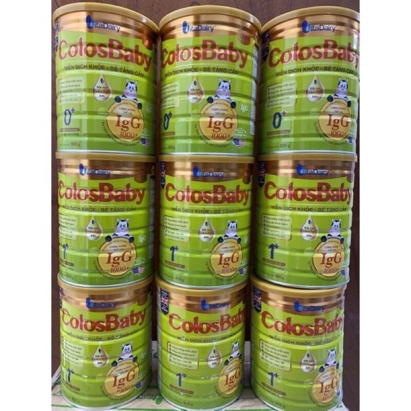 Sữa colosbaby gold 0+ lon 800g