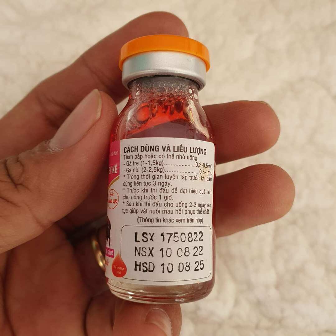 CARNITOSAL 10NL TĂNG LỰC - TĂNG BO CHO GÀ ĐÁ