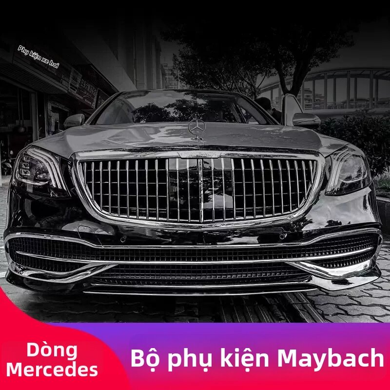 Car Front Grille and Bumper Kit For Mercedes Giá 7,949,000 Đồng*Miễn phí vận chuyển