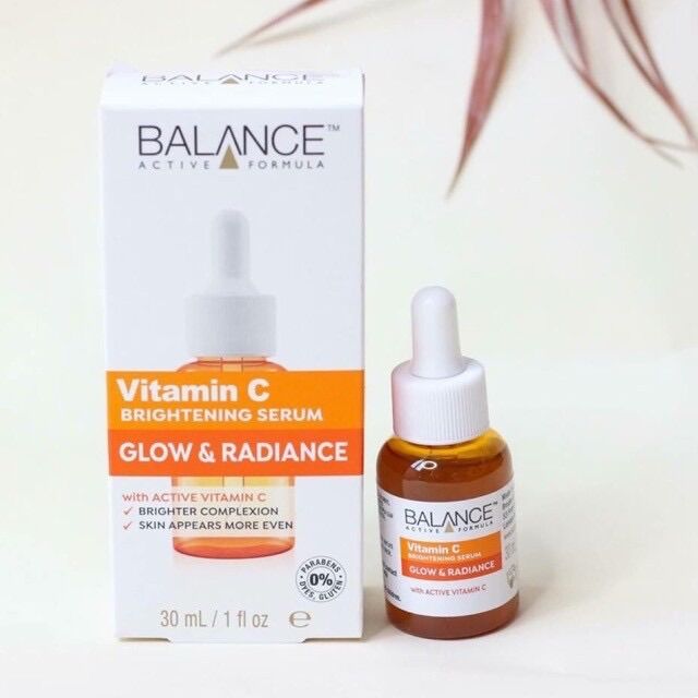 Serum trắng da mờ thâm Balance Active Formula Vitamin C Brightening 30ml