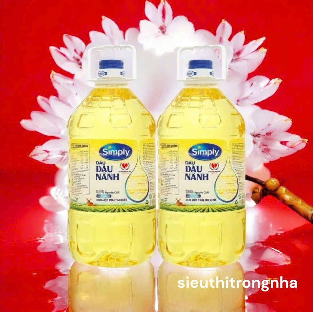Dầu Simply Đậu Nành 5l - Combo 2c