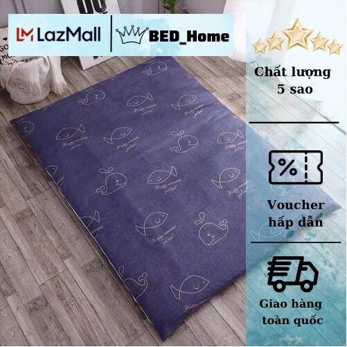 Vỏ bọc topper áo nệm, bọc nệm topper 2 mặt có khóa kéo giúp vệ sinh dễ dàng hơn hàng xuất khẩu