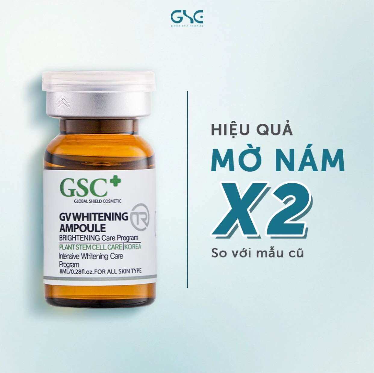 Tế Bào Gốc Trắng Da, Giảm Thâm Nám Gsc