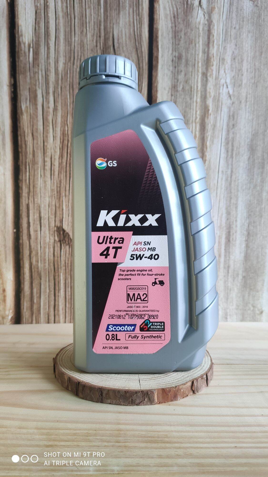 [ NEW ] NHỚT XE TAY GA CAO CẤP KIXX ULTRA 4T 5W40 CHAI 800ML