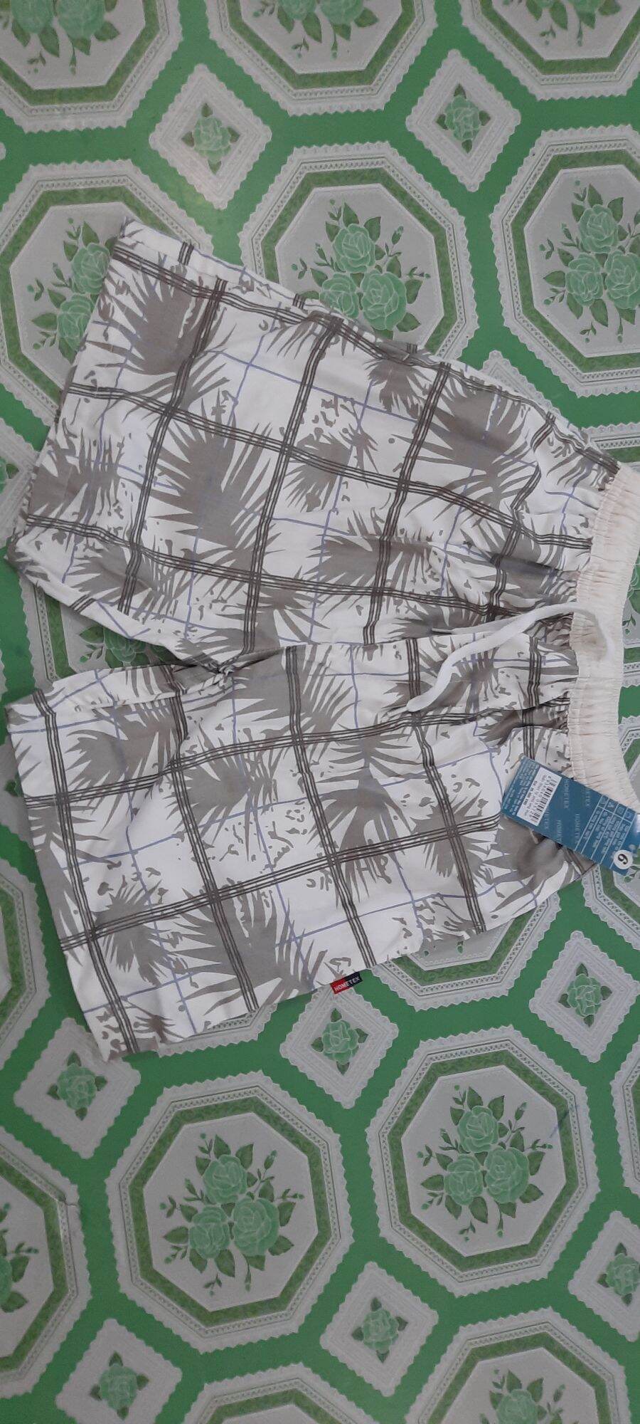 Quần short trẻ em phối lưng thun Hometex