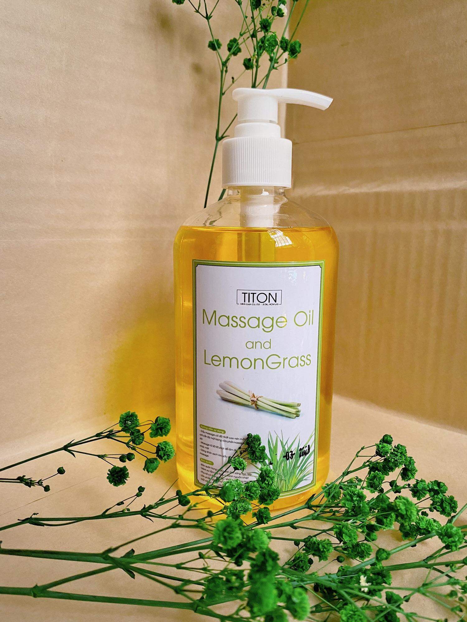 Dầu massage body| Sả Chanh| 500ml