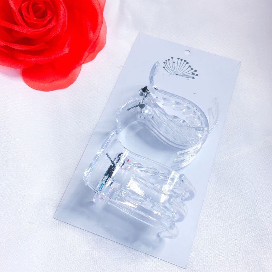 sét 12kẹp tóc mái càng cua nữ 3răng-5răng nhiều màu