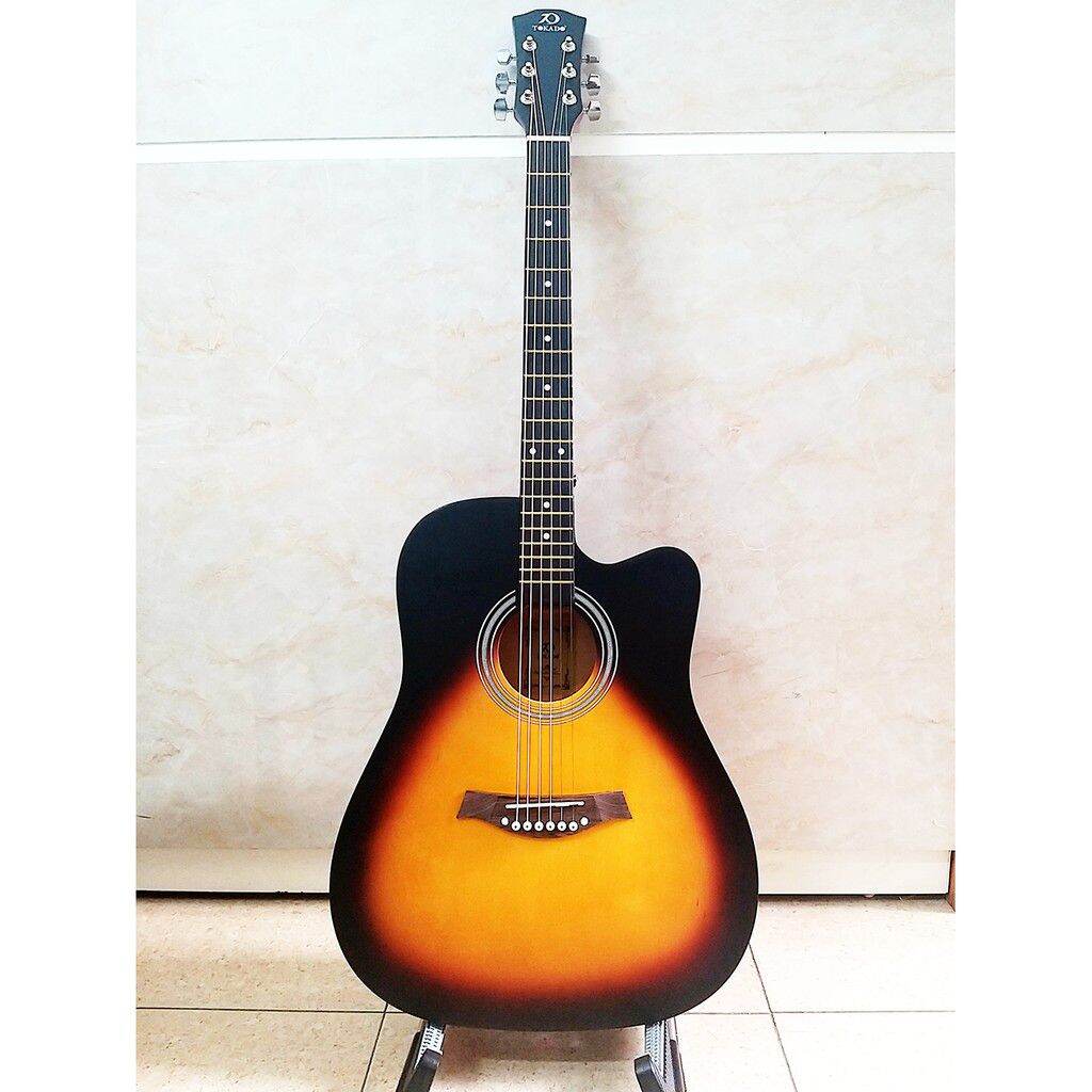 Đàn guitar acoustic Yamaha F3000 gỗ Mahogany full phụ kiện