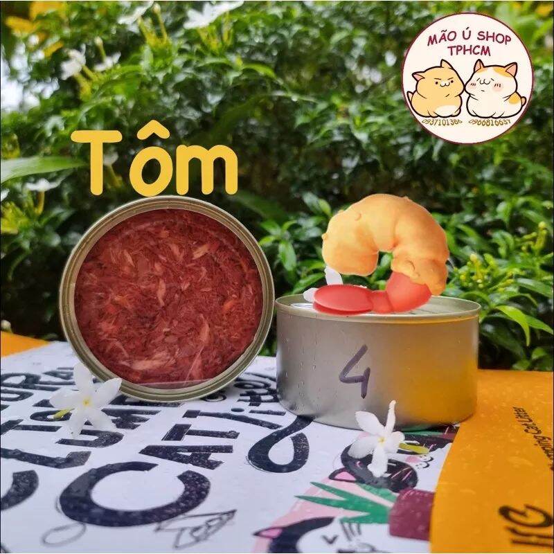Pate mèo lon thiếc 200g - tiết kiệm