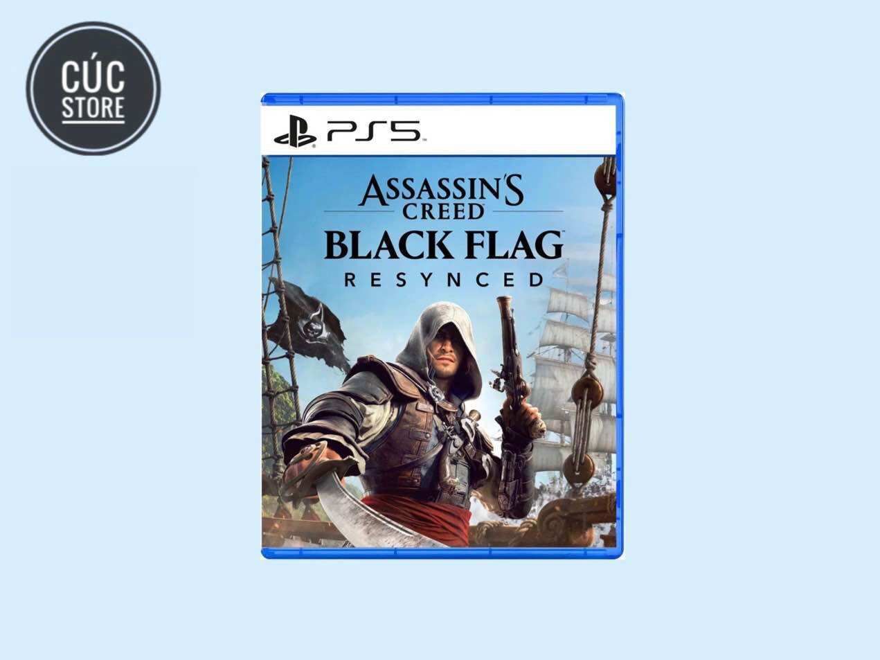 Đĩa chơi game PS5: Assassin's Creed Black Flag Resynced