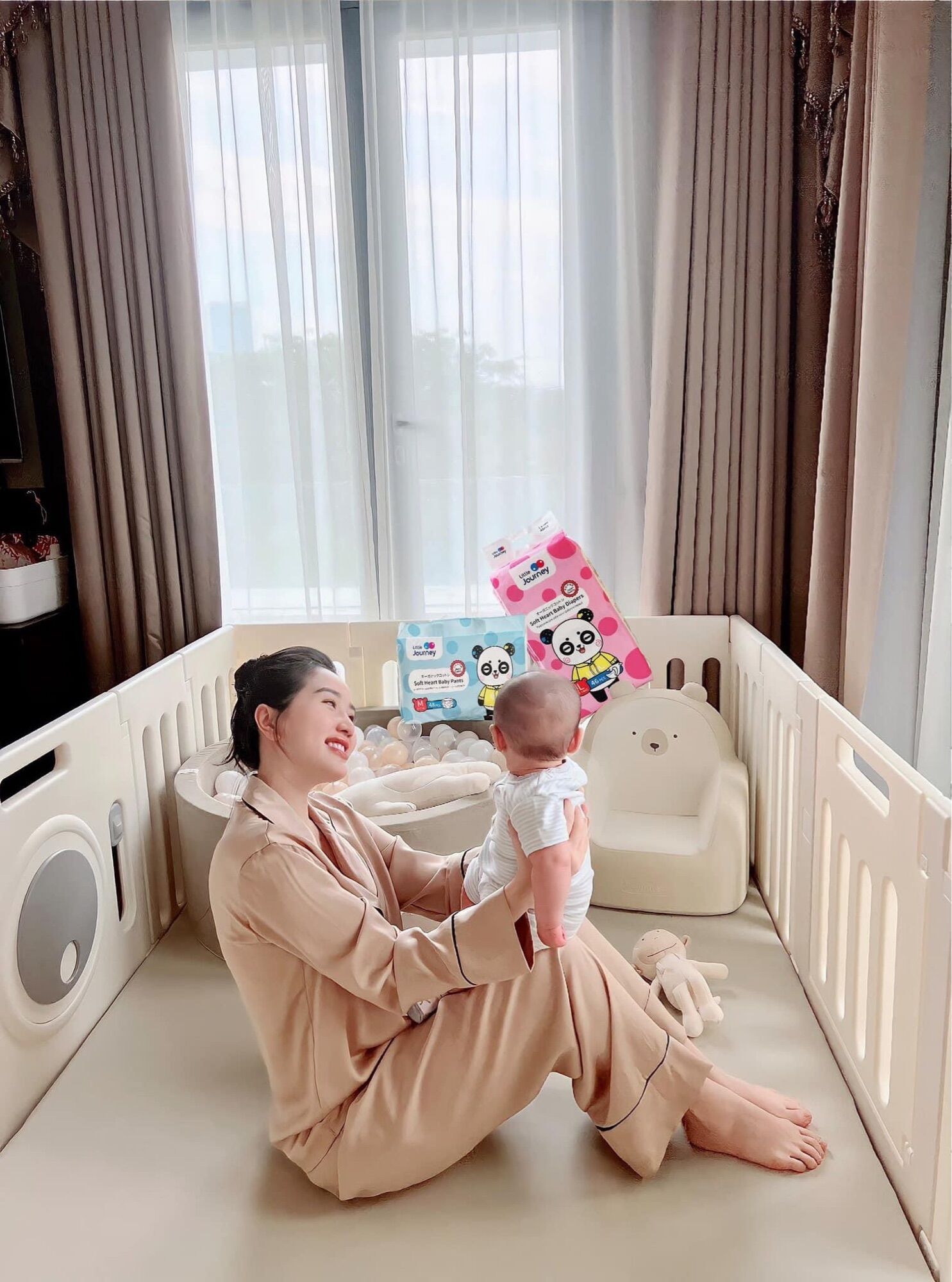 COMBO 2 Bịch Tã Dán Bỉm Little Journey đủ size đồng giá